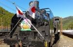 ニュース画像：装着イメージ - 「大井川鐵道、11月29日から3日間 賀正ヘッドマークと日章旗を装着」