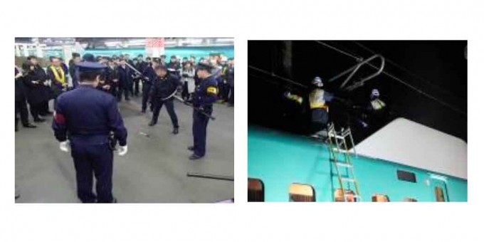 ニュース画像：訓練のイメージ - 「東北新幹線、大宮～那須塩原間で異常時現車訓練を実施」