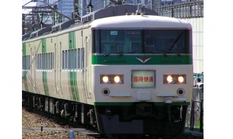 ニュース画像：伊豆初日の出号で使用される185系 - 「JR東日本、初日の出鑑賞と初詣に便利な臨時列車を運転」
