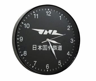 画像：日本国有鉄道ロゴマーク　ウォールクロック - 「国鉄JNRロゴマークを使用した壁掛け時計とTシャツ、予約販売を開始」