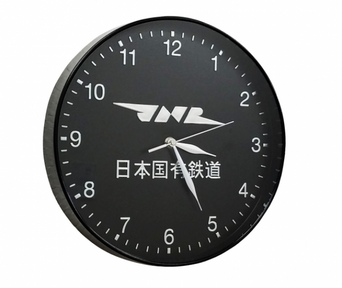 ニュース画像：日本国有鉄道ロゴマーク　ウォールクロック - 「国鉄JNRロゴマークを使用した壁掛け時計とTシャツ、予約販売を開始」