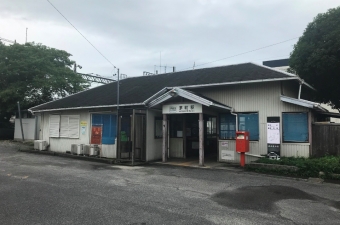 ニュース画像：茅町駅 - 「伊賀鉄道、茅町駅に副駅名「ライフラインの上野ガス」」