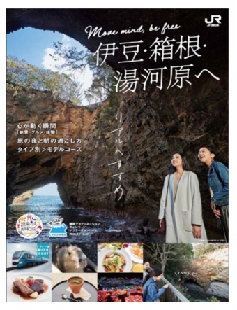ニュース画像：伊豆・箱根・湯河原 観光情報パンフレット - 「JR東、伊豆・箱根・湯河原で温泉いっぱい美・味いっぱいキャンペーン」