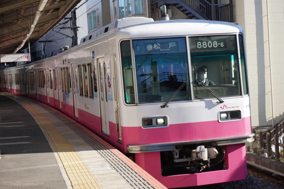 ニュース画像：トレインさんの鉄道フォト - 「新京成、「アナと雪の女王2」ラッピング電車を3月12日まで運行延長」
