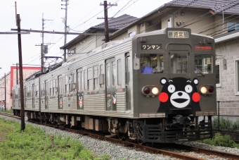ニュース画像：もこっここっここさんの鉄道フォト - 「熊本電気鉄道、新型コロナウイルスの影響で減便運行」