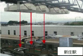 ニュース画像：パンタグラフヒーター - 「JR東日本、仙石線の東塩釜駅にパンタグラフヒーターを増設へ」