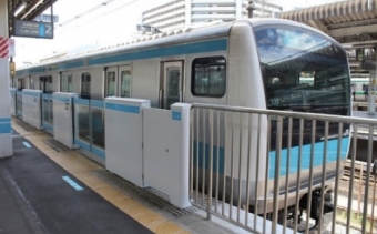 ニュース画像：ホームドア設置イメージ - 「日暮里駅、京浜東北線ホームにホームドア導入 2023年夏頃」