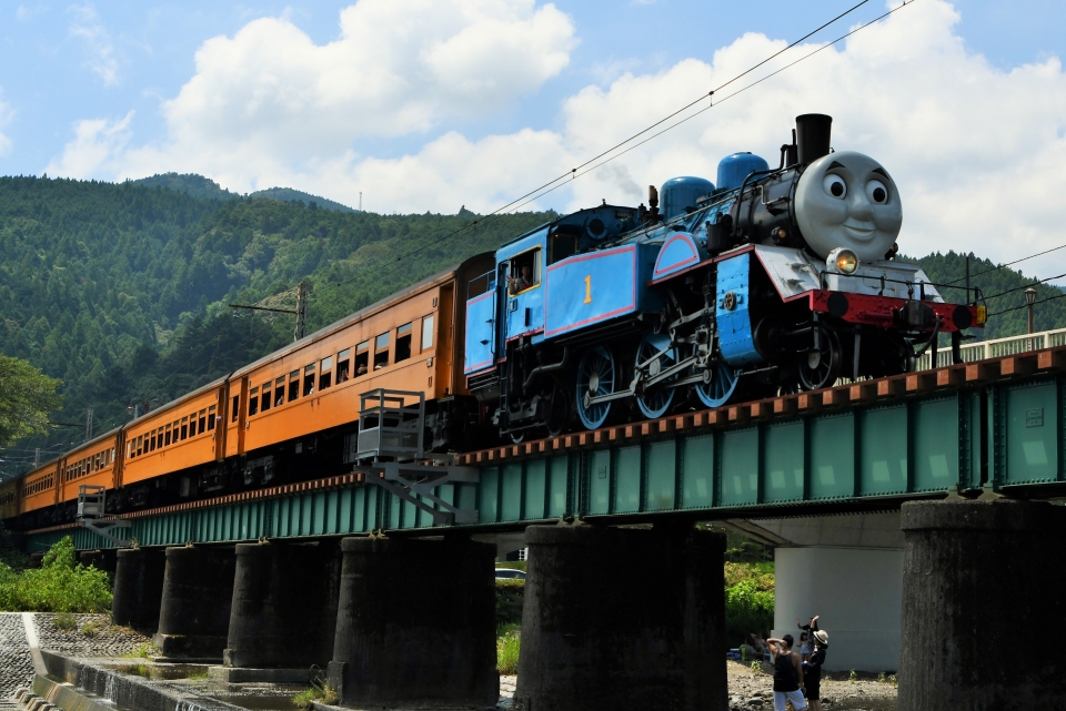 ニュース画像：papaさんの鉄道フォト - 「大井川鐵道、トーマス号の整備工場・トーマスフェアの入場条件を緩和」