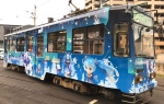 ニュース画像：2016年冬季の「雪ミク電車」 - 「札幌市電、11月27日から毎年恒例のラッピング車両「雪ミク電車」運転 」