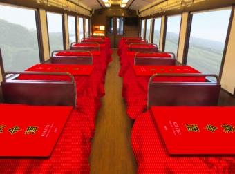 ニュース画像：養命酒こたつ列車 - 「三陸鉄道、「養命酒こたつ列車」を初運行 12月16日から」
