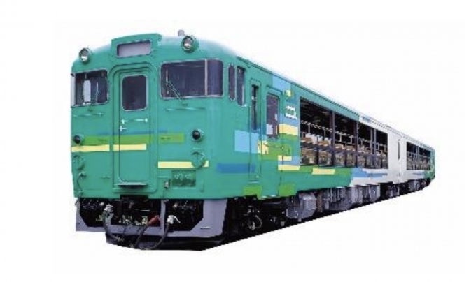 ニュース画像：びゅうコースター風っこ - 「風っこ、釜石線・三陸鉄道リアス線で運行 9月12日と13日」