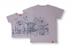 ニュース画像：SLぐんま×OJICOコラボレーションTシャツ - 「SLぐんま×OJICOコラボTシャツ、10月上旬販売」