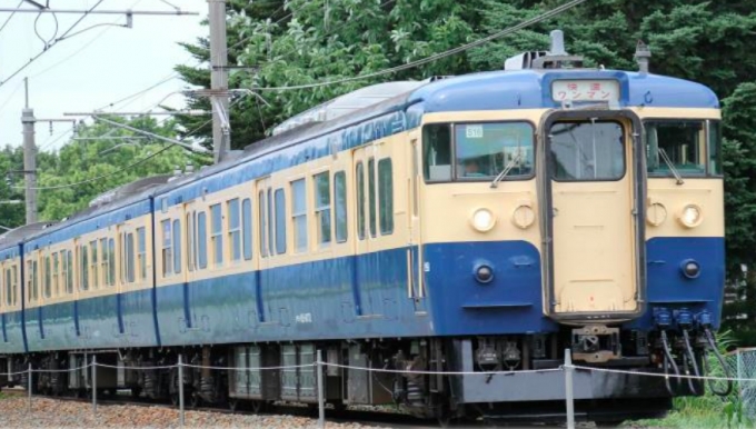 画像：横須賀色115系 - 「しなの鉄道、開業20周年で横須賀色115系の旅行商品発売 12月17日催行」