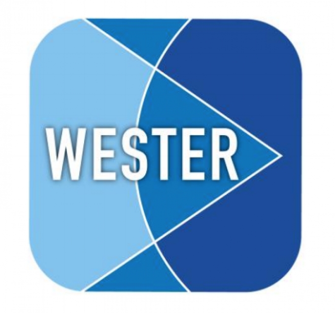 ニュース画像：WESTER アプリロゴ - 「JR西「WESTER」アプリ開始、列車走行・駅混雑などこれ1つで」