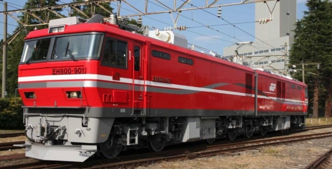 京都鉄道博物館 18年1月にeh800形電気機関車を展示 関西エリアへ初入線 Raillab ニュース レイルラボ