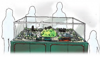ニュース画像：「走る鉄道模型」イメージ - 「伊予鉄道、坊っちゃん列車ミュージアム開館1周年で走る鉄道模型を常設」
