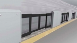 ニュース画像：大開口ホーム柵イメージ - 「京三製作所、「鉄道技術展2017」に出展 旅客案内装置やホームドアを展示」