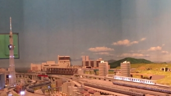 ニュース画像：東武鉄道の一日を紹介する大パノラマ
