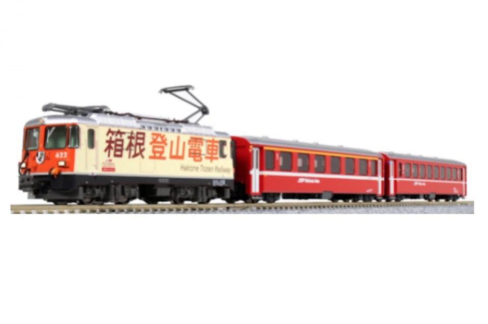 ニュース画像 2枚目：Ge4/4-Ⅱ＜箱根登山電車＞＋EWⅠ客車　3両セット