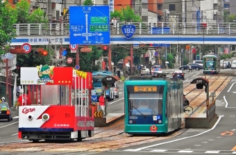 ニュース画像：広島市電のある風景(ナカシマさん撮影) - 「6月10日「路面電車の日」、次世代型で再び注目される車両 一挙紹介」