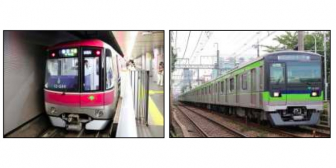 画像：臨時列車が運行される大江戸線と新宿線 - 「都営新宿線と大江戸線、12月13日と22日に深夜帯の臨時列車を増発」