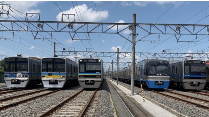 ニュース画像：展示車両のイメージ - 「北総鉄道、印旛車両基地見学ツアー開催 全5形式が集合」