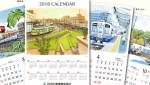 ニュース画像：「平成30年版 えちてつオリジナルカレンダーオ」 - 「えちぜん鉄道、「平成30年版オリジナルカレンダー」を発売中」