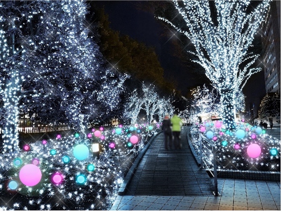 ニュース画像 4枚目：新宿・サザンテラス「Twinkle Color Christmas 2021」