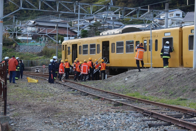 Jr西日本 呉線の須波駅で列車事故総合訓練を実施 12月5日 Raillab ニュース レイルラボ