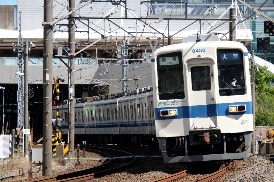 ニュース画像 1枚目：復路に乗車予定の東武8000系イメージ 2021年8月撮影 (tanuさん撮影)