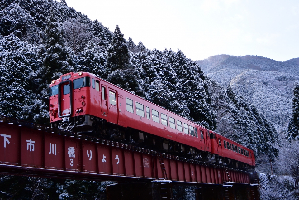 ニュース画像： 2021/01/30撮影(papaさん撮影) - 「今年の冬は早い！雪が似合う鉄道おでかけスポット」