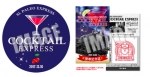 ニュース画像：ヘッドマークと記念乗車証のイメージ - 「秩父鉄道、12月10日に「SLカクテルエクスプレス」運行 ヘッドマーク掲出」