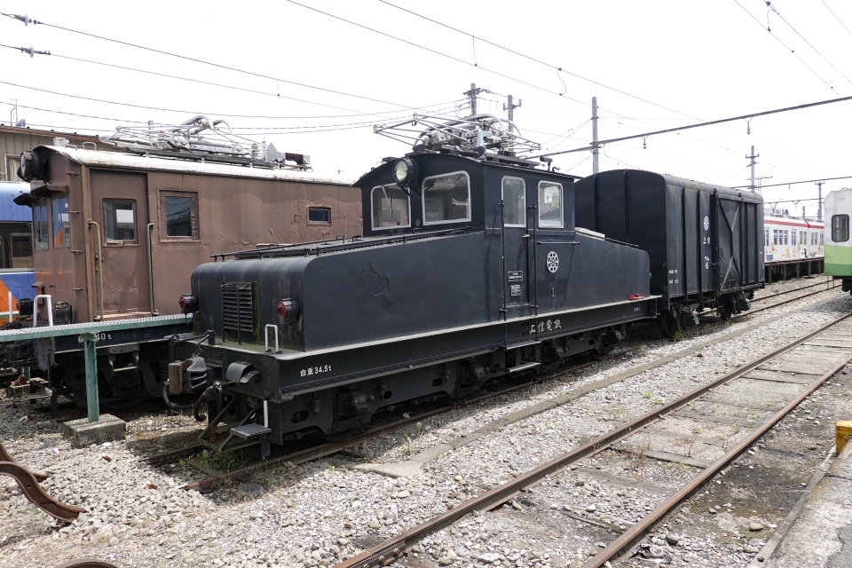 ニュース画像 1枚目：上信電鉄デキ1形電気機関車 2021年5月撮影(BBsanさん撮影)
