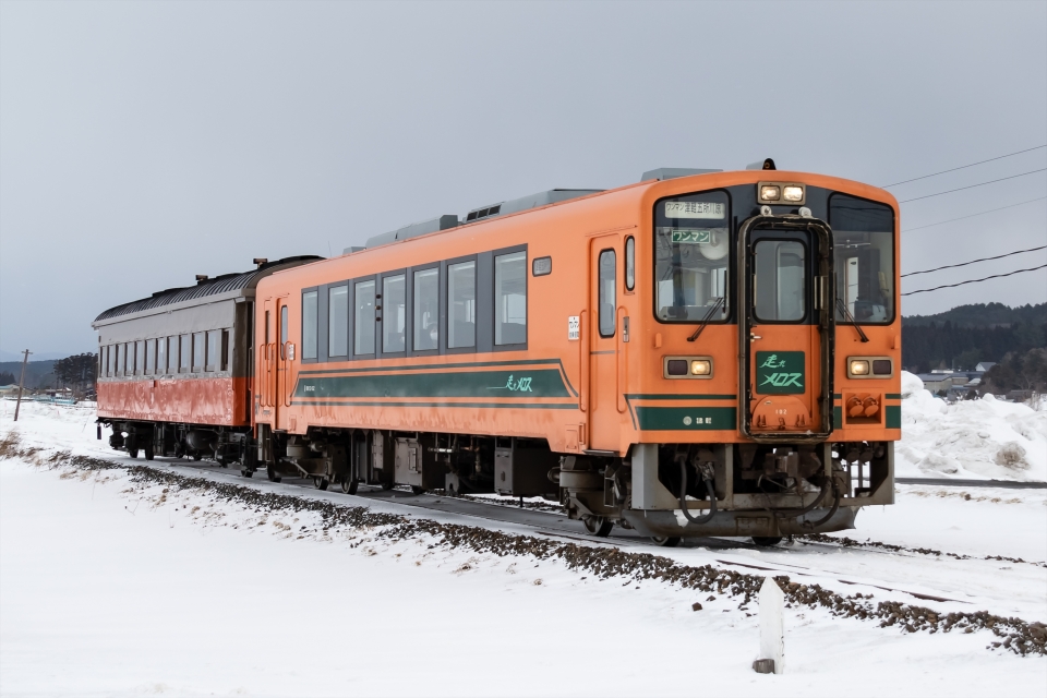 ニュース画像：津軽鉄道 (shingenさん撮影) - 「NHK「ドキュメント72時間」、真冬の津軽鉄道に密着」