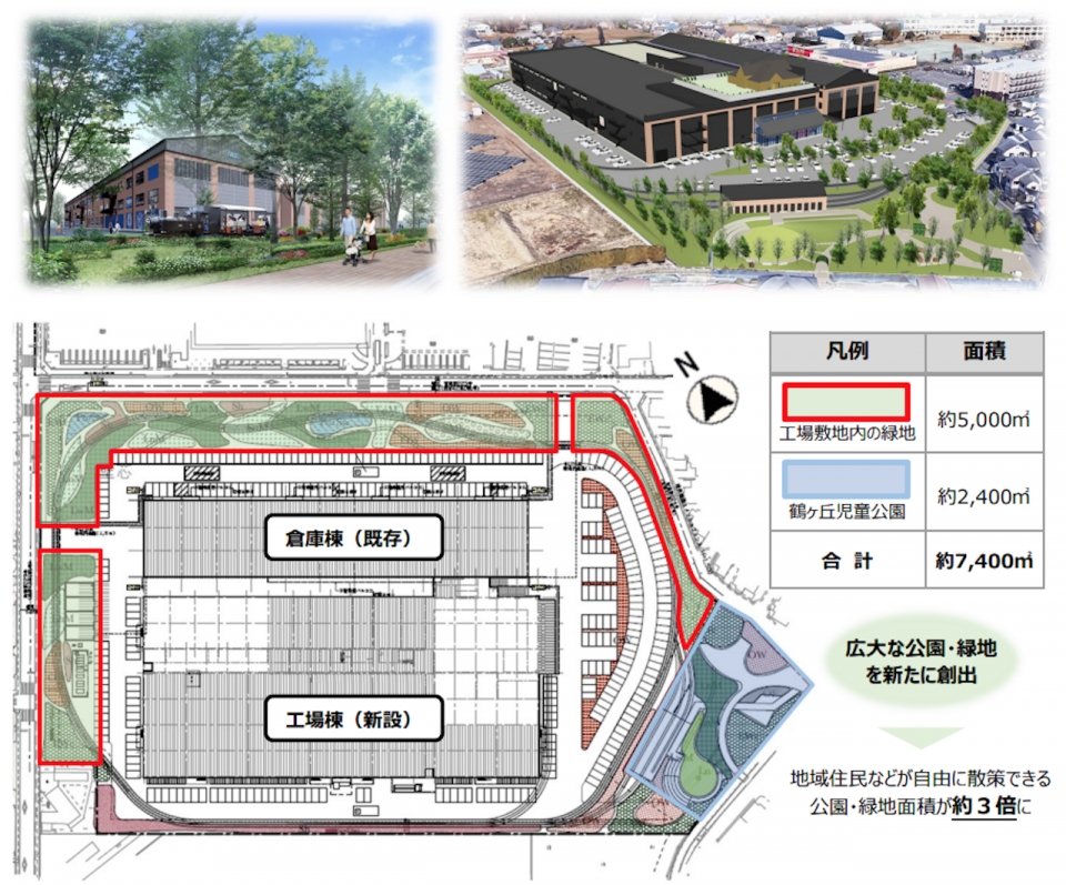 ニュース画像：「(仮称)Nゲージとガーデンパークの整備イメージ」(案) - 「KATO、埼玉 鶴ヶ島市に「Nゲージとガーデンパーク」オープン 2024年頃」