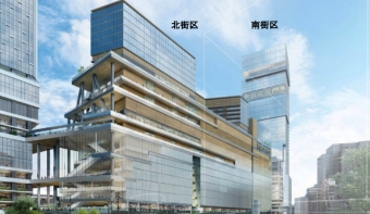 ニュース画像：完成イメージ - 「新宿駅西南口・甲州街道の両側にデッキで繋ぐ高層ビル2棟建設へ 京王・JR東」
