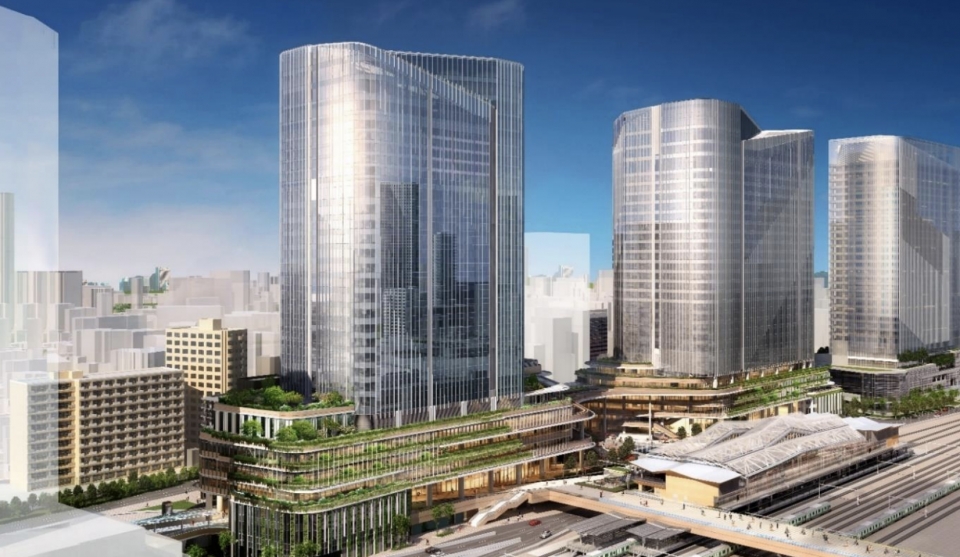 ニュース画像：複合棟Ⅰ - 「JR東、大規模まちづくり「高輪ゲートウェイシティ」2025年開業 高輪築堤も活用 」