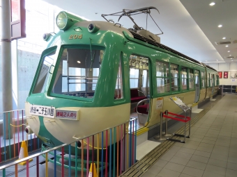ニュース画像：「電車とバスの博物館」に展示されている「デハ204号」(さんたかさん 2020年02月28日撮影)