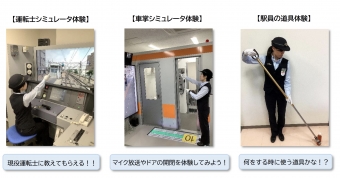 ニュース画像：体験ツアーの概要 - 「JR中央線 豊田運輸区、運転士・車掌・駅員お仕事体験親子ツアー開催 」