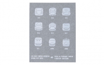 ニュース画像：9つの新幹線デザインのシリアルナンバー入り限定特製カード