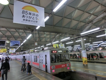 ニュース画像：大工事直前の東急線 旧渋谷駅ホームの様子(yumaちゃんさん 2013年03月13日撮影)