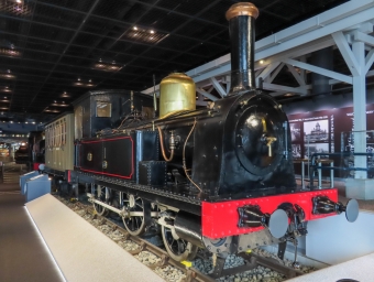 ニュース画像：鉄道博物館に展示される150形蒸気機関車「1号機機関車」(さんたかさん 2020年06月18日撮影)