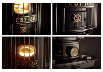 ニュース画像：「C58 180」ナンバープレート、煙室扉ハンドル、ヘッドマークなど忠実に再現