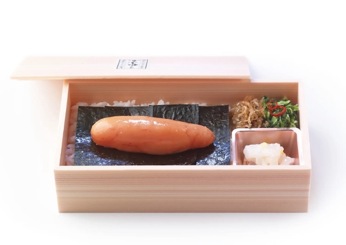 あごだしめんたいこ”1本丸ごとドーン弁当！東京駅グランスタ