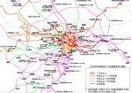ニュース画像：小規模な遅延の発生状況 - 「国土交通省、東京圏の鉄道遅延発生日数を地図化 2016年度分を公表」