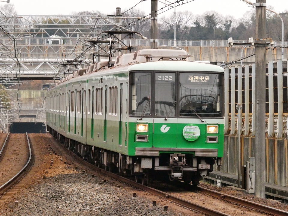 ニュース画像 1枚目：神戸市営地下鉄2000形 かわせみさん 2022年03月04日撮影