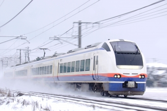 ニュース画像：(E653系 とっきーさん 2016年01月15日撮影 - 「JR東日本、日本海側の大雪で列車運休相次ぐ 12月19日」