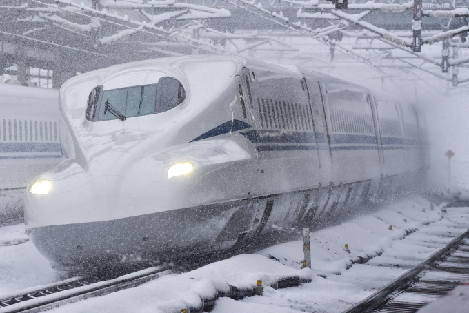 ニュース画像：(N700S新幹線 TRIERさん 2021年12月26日撮影) - 「日本車両、JR東海向け「N700S」13編成の製造を受注」