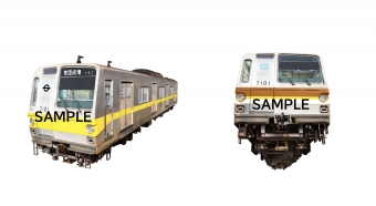 ニュース画像：販売データ イメージ - 「鉄道業界初！東京メトロ、7000系の3DモデリングデータをNFTで販売」
