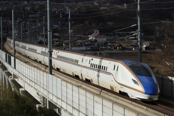 ニュース画像：(E7・W7系新幹線 立体さん 2022年12月14日撮影)
